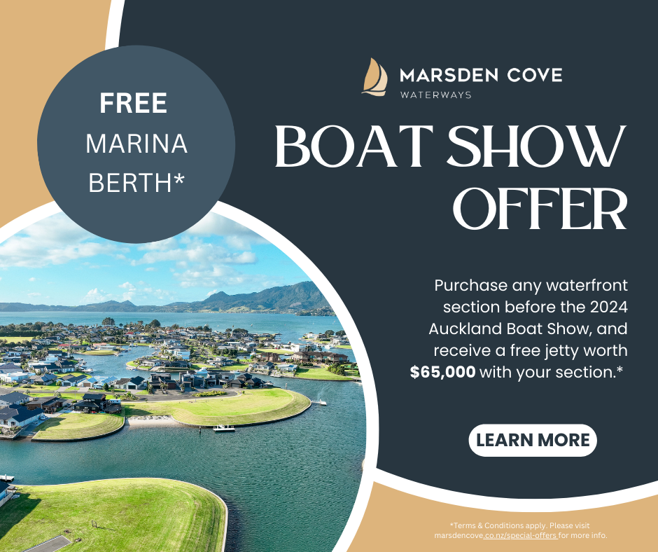 Marsden Cove Boat Show Offer
