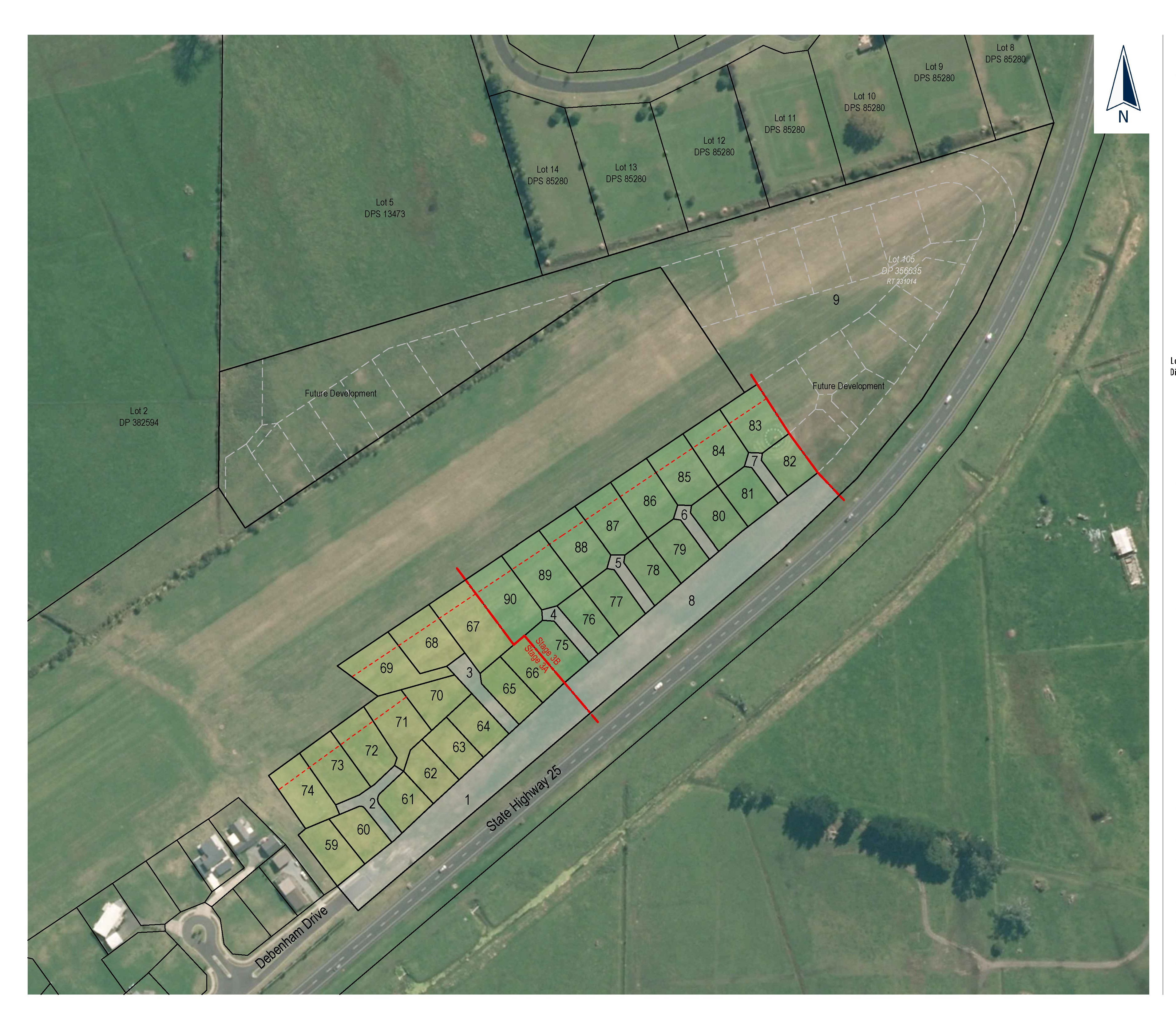 Whitianga Airpark Subdivision Stage 3 Plan